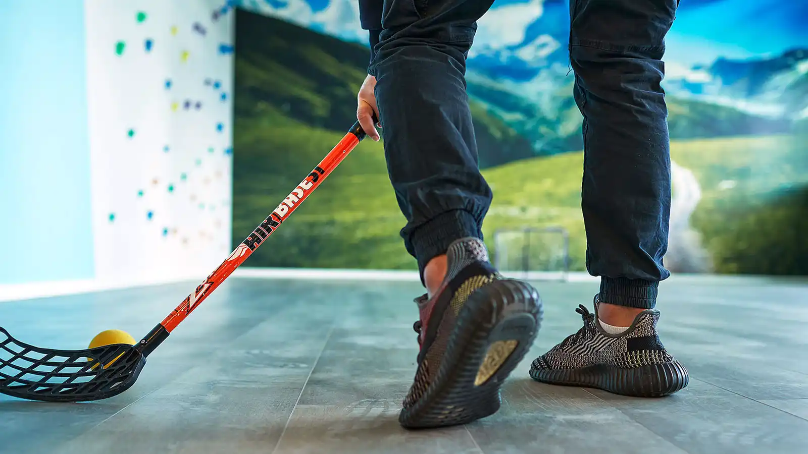 Innebandy i Buldresal